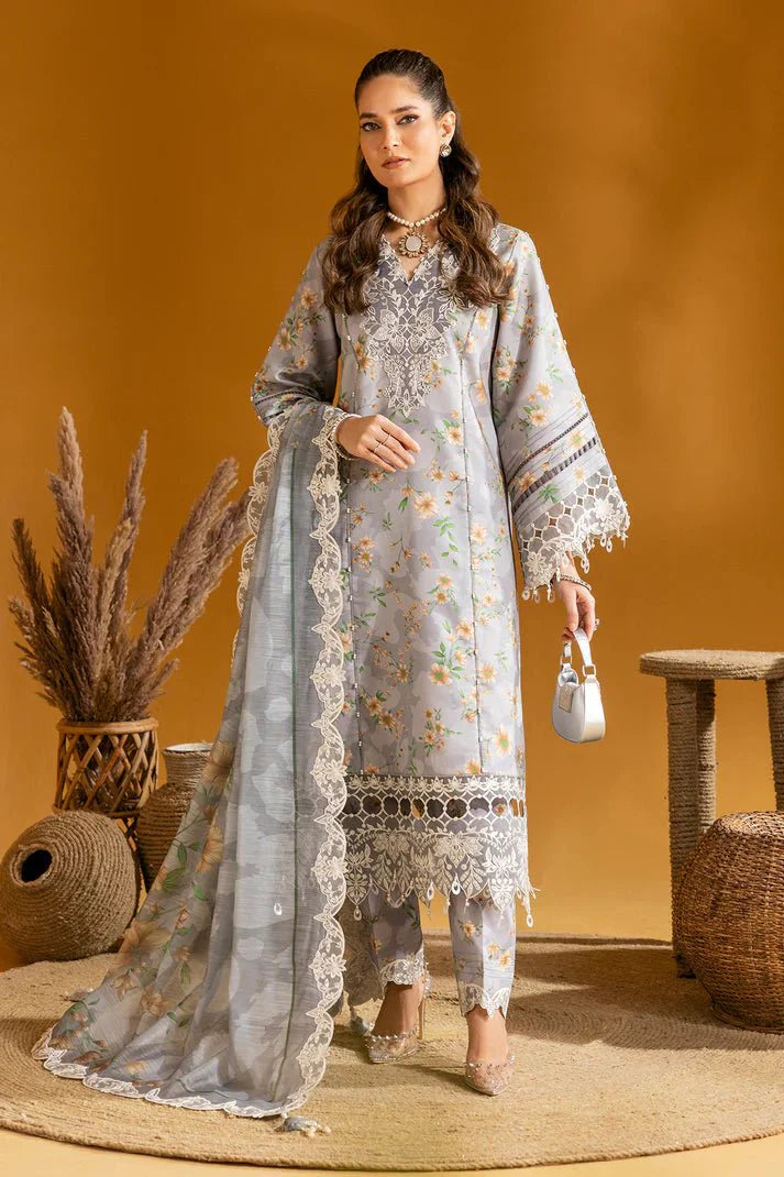 Alizeh | Maahi Embroidered Lawn | Lina - Official Alizeh stockist in UK - Sakeena London