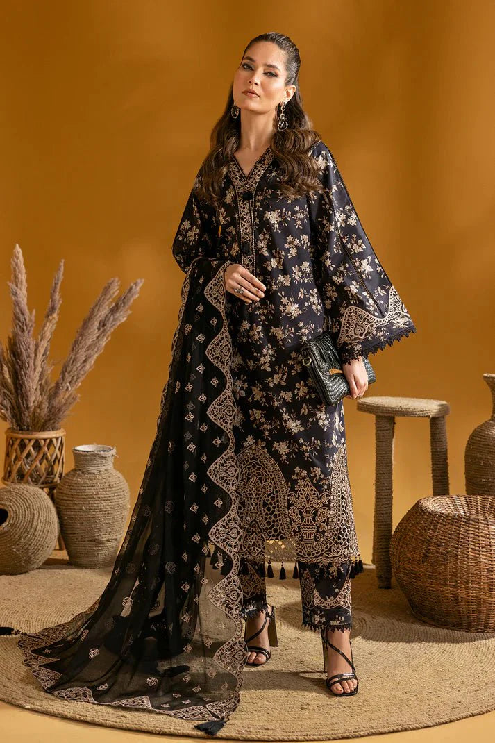 Alizeh | Maahi Embroidered Lawn | Tara - Official Alizeh stockist in UK - Sakeena London