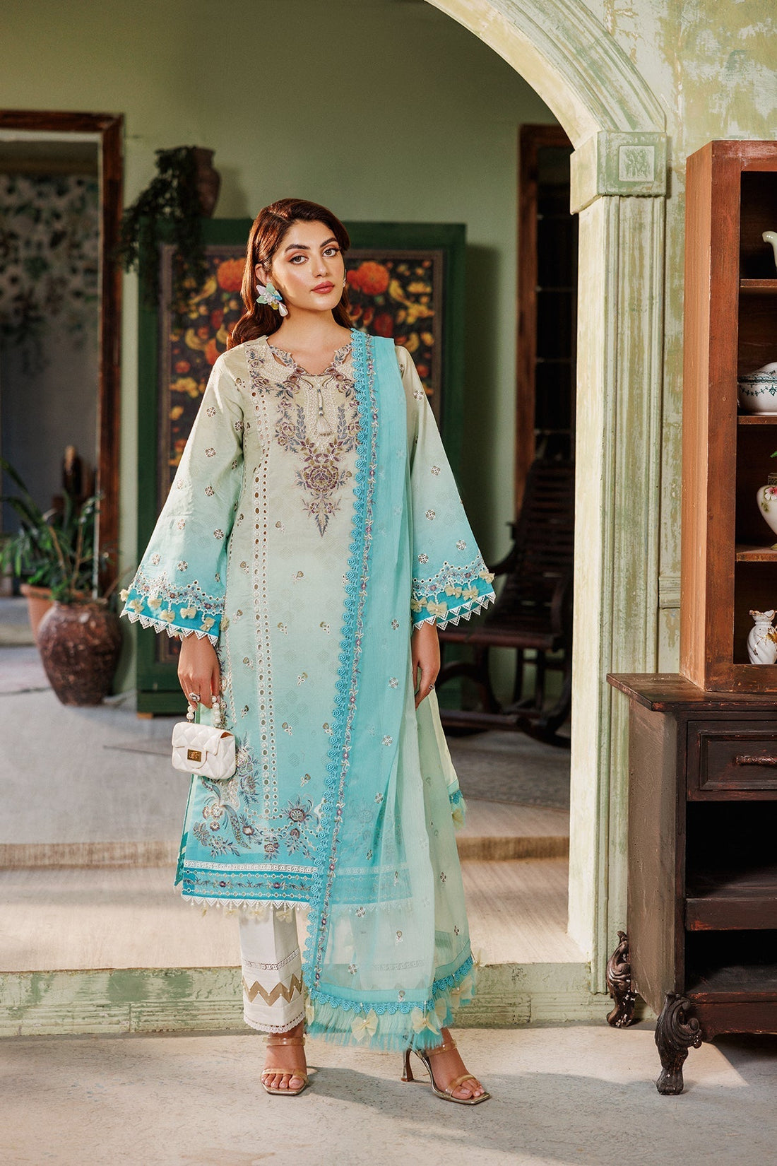 Alizeh | Maahi Vol 2 | AF-EPL-7016-ZARI - Official Alizeh stockist in UK - Sakeena London