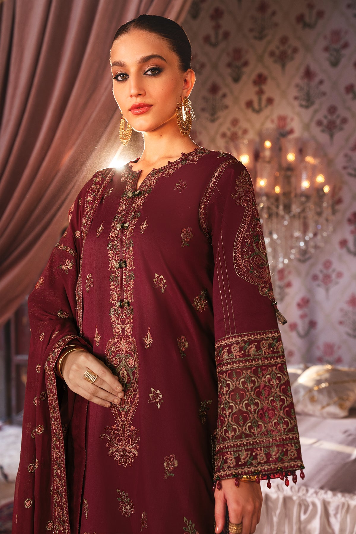 Alizeh | Rawayat Luxury Lawn 24 | Afreen - Official Alizeh stockist in UK - Sakeena London