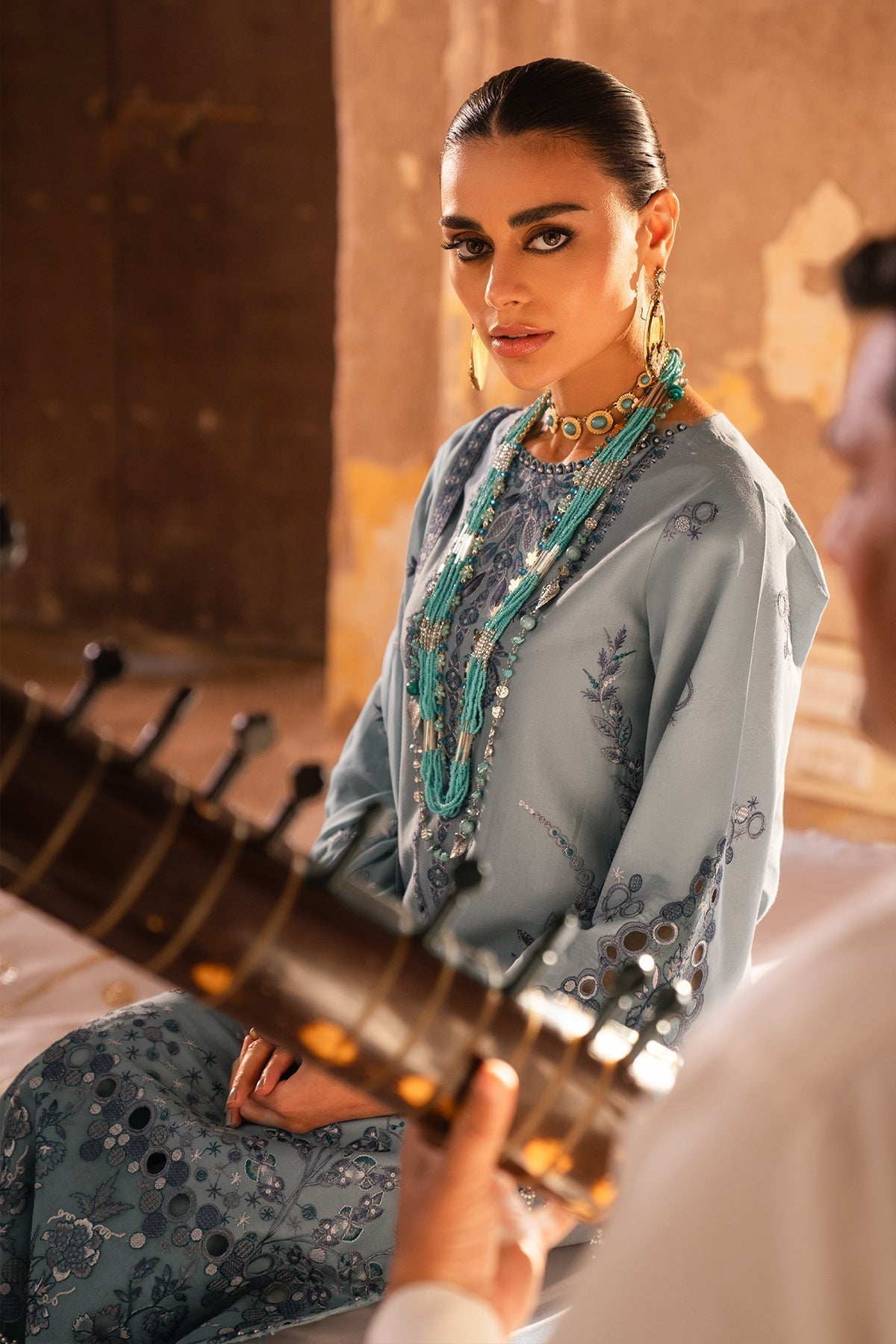 Alizeh | Rawayat Luxury Lawn 24 | Sahiba - Official Alizeh stockist in UK - Sakeena London