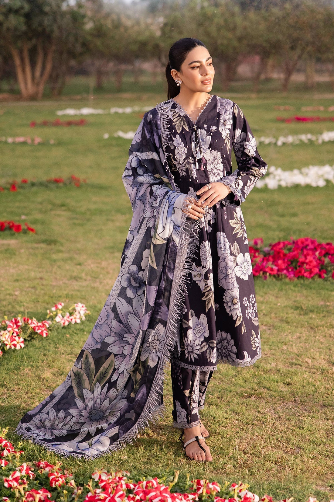 Alizeh | Sheen Lawn Prints 24 | CALLA - Official Alizeh stockist in UK - Sakeena London