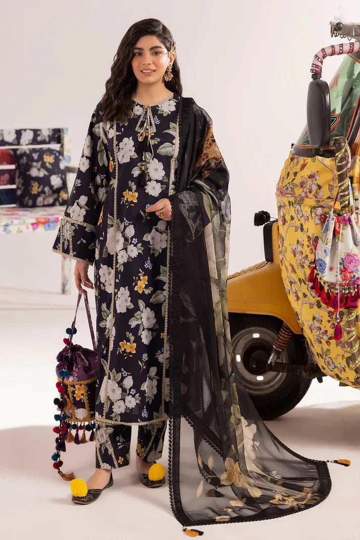 Alizeh | Sheen Lawn Prints 24 | Flora - Official Alizeh stockist in UK - Sakeena London