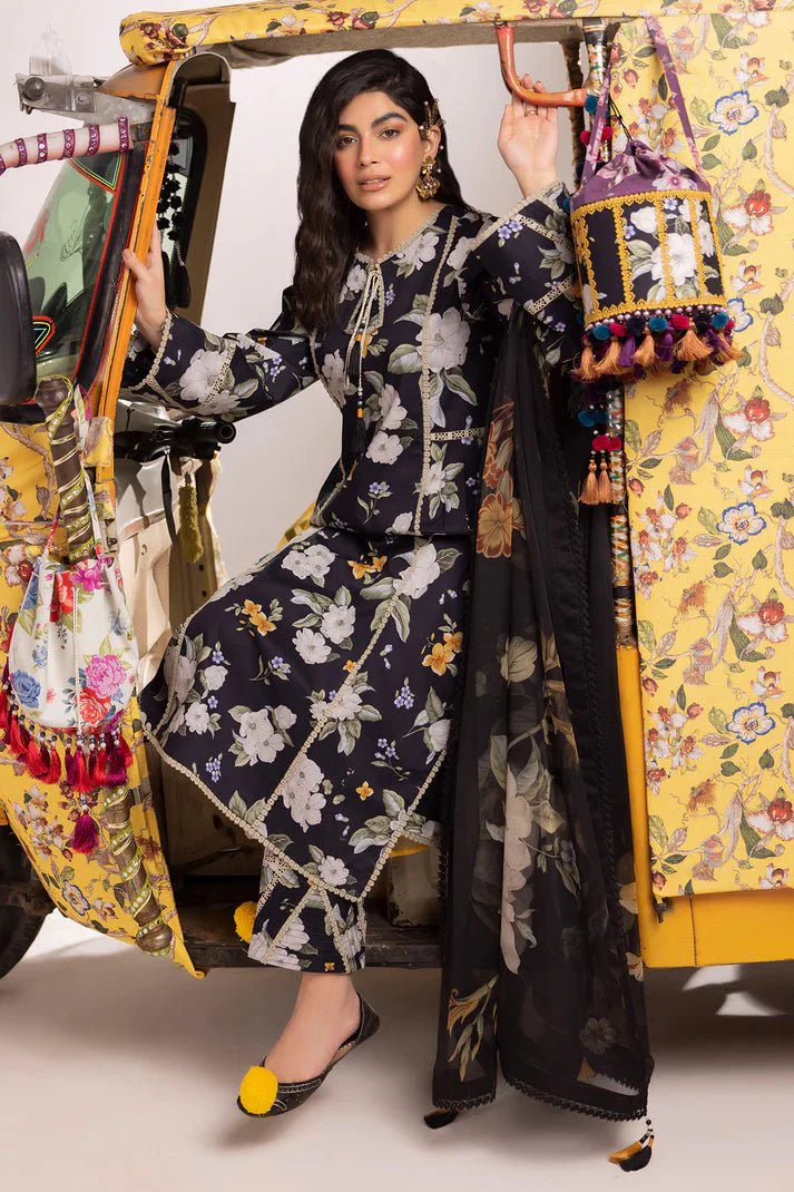 Alizeh | Sheen Lawn Prints 24 | Flora - Official Alizeh stockist in UK - Sakeena London