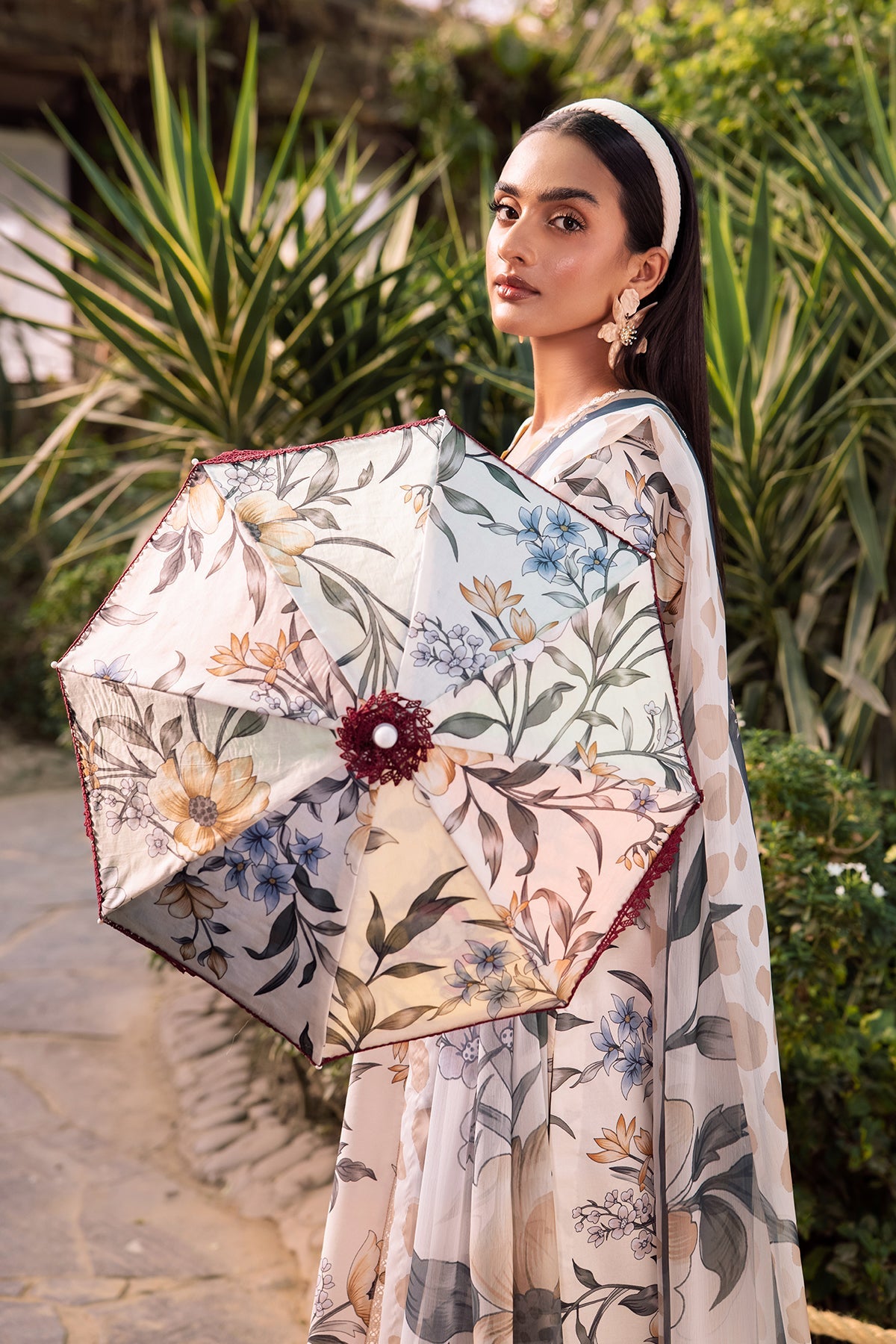 Alizeh | Sheen Lawn Prints 24 | GARDENIA - Official Alizeh stockist in UK - Sakeena London