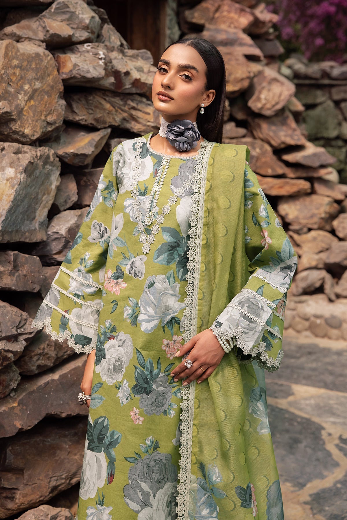 Alizeh | Sheen Lawn Prints 24 | JAZMIN - Official Alizeh stockist in UK - Sakeena London