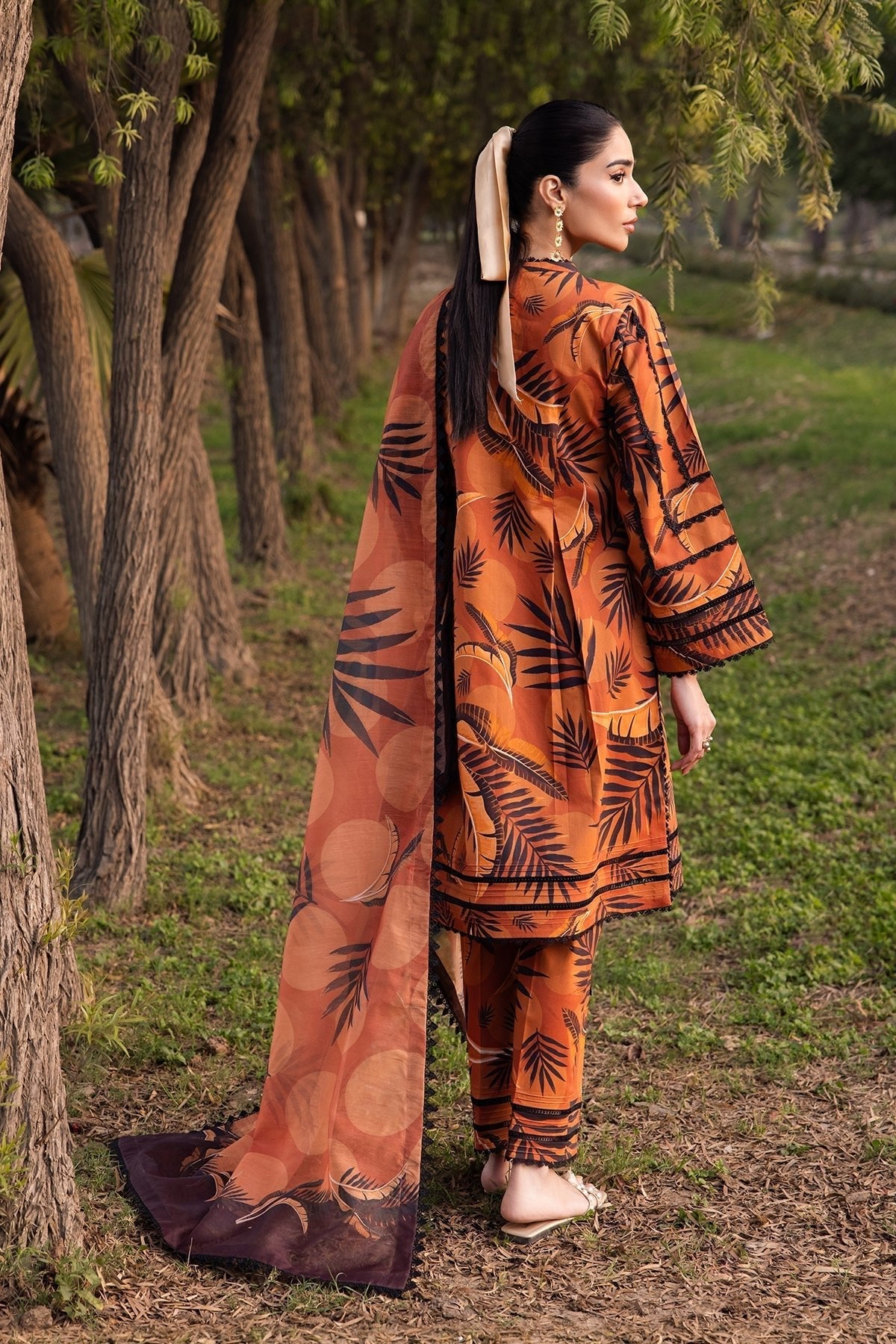 Alizeh | Sheen Lawn Prints 24 | MARIGOLD - Official Alizeh stockist in UK - Sakeena London