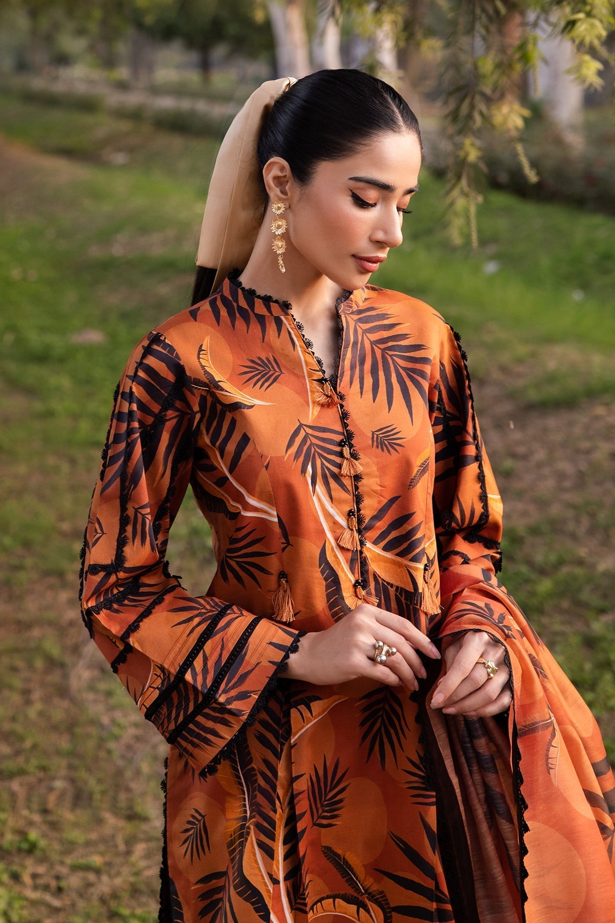 Alizeh | Sheen Lawn Prints 24 | MARIGOLD - Official Alizeh stockist in UK - Sakeena London