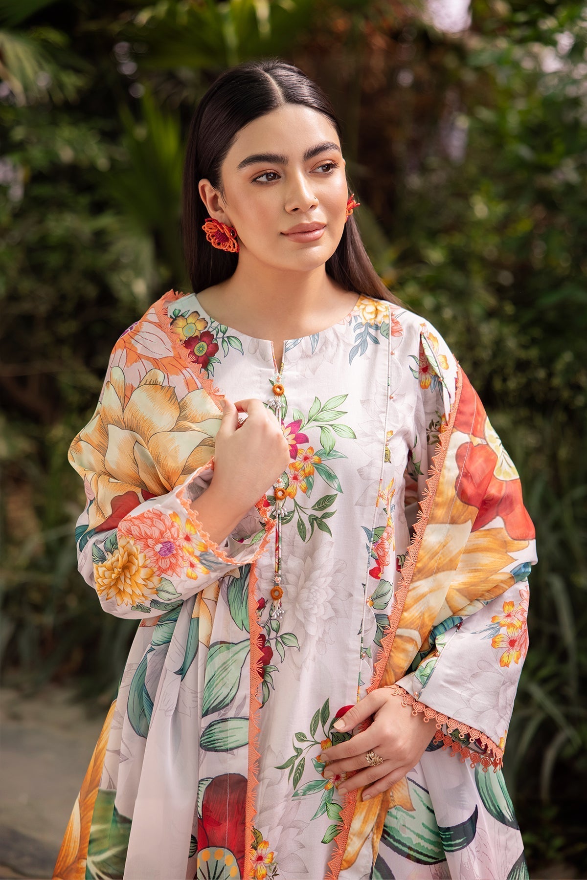 Alizeh | Sheen Lawn Prints 24 | ORCHID - Official Alizeh stockist in UK - Sakeena London