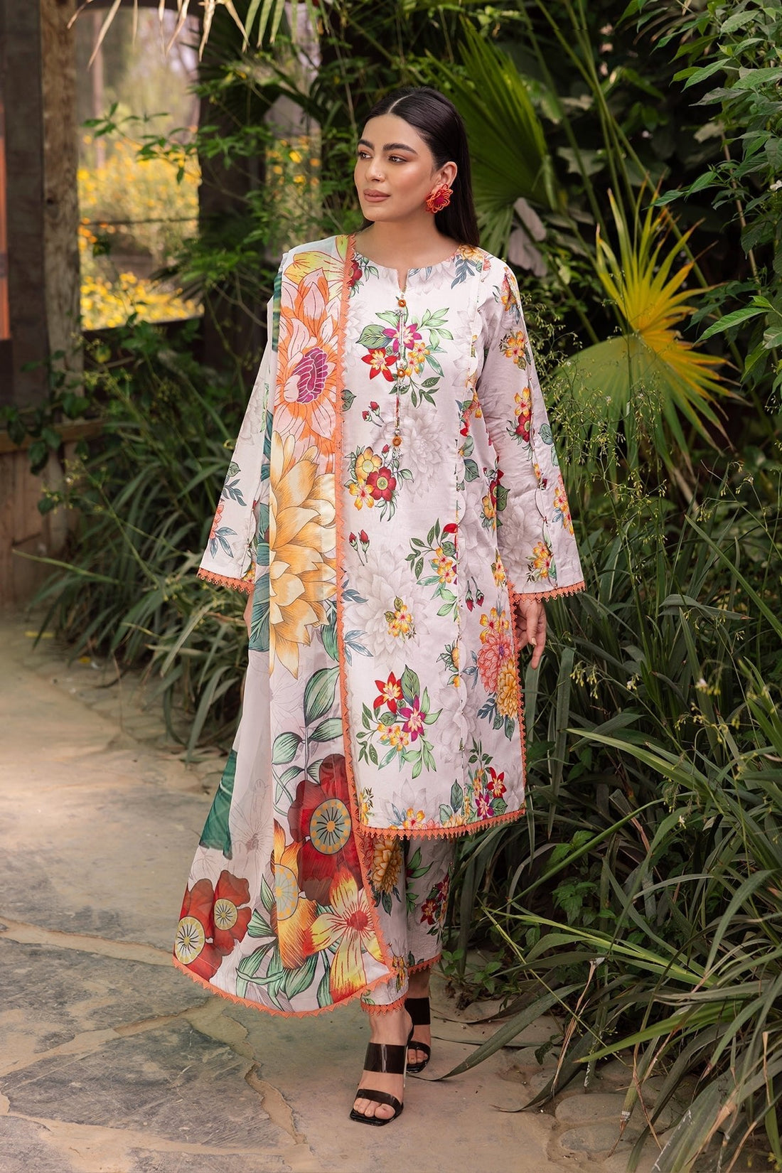 Alizeh | Sheen Lawn Prints 24 | ORCHID - Official Alizeh stockist in UK - Sakeena London