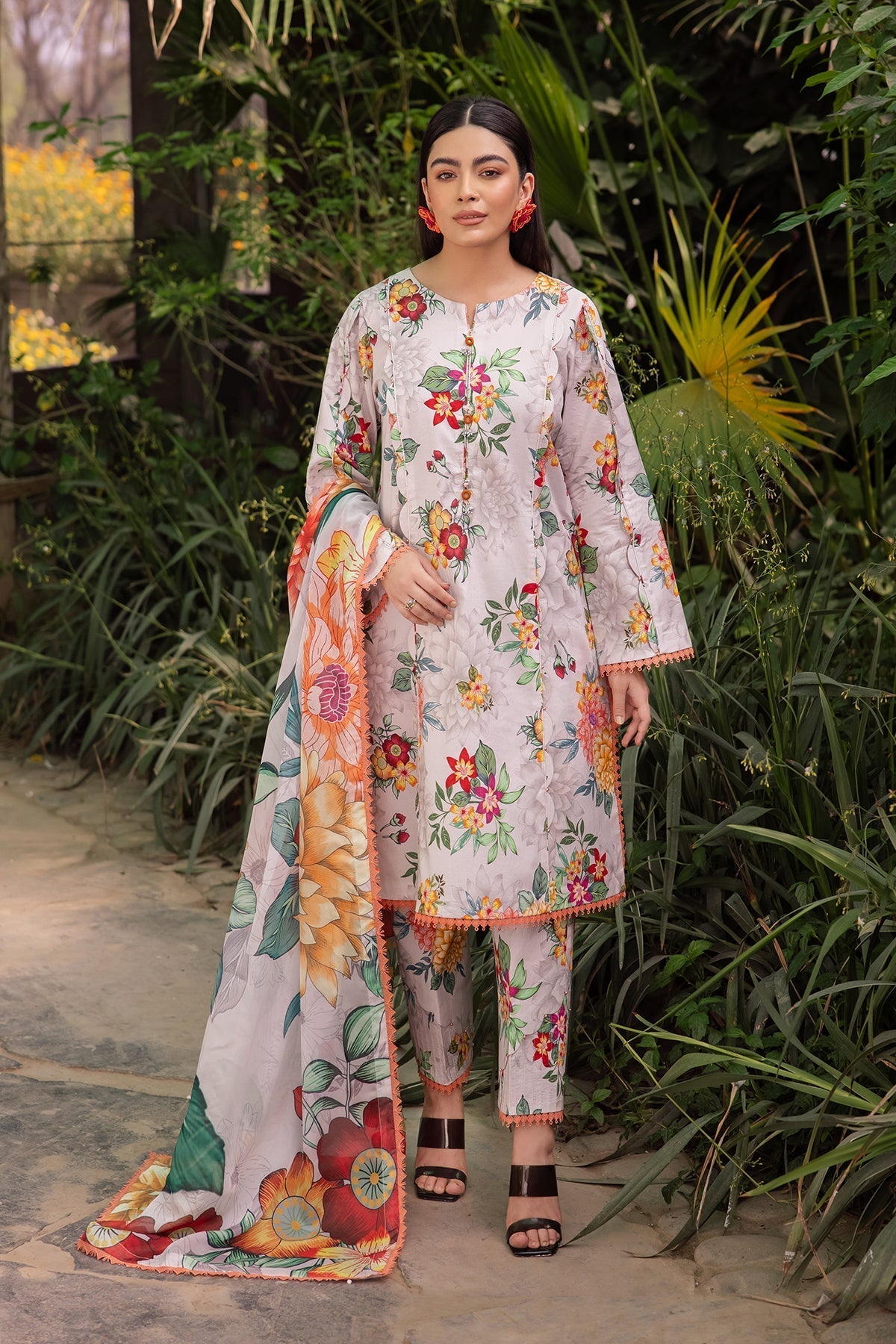 Alizeh | Sheen Lawn Prints 24 | ORCHID - Official Alizeh stockist in UK - Sakeena London