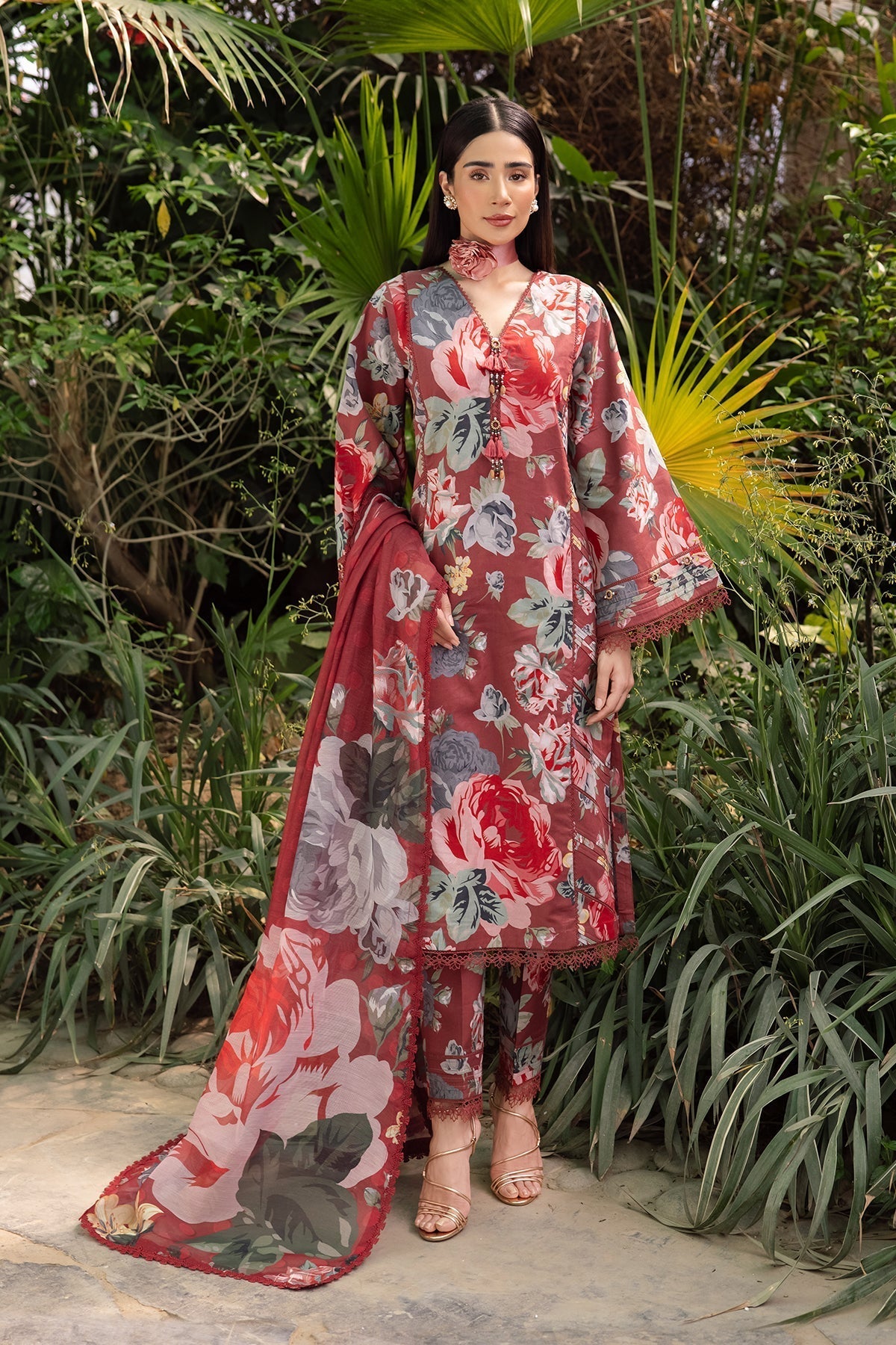 Alizeh | Sheen Lawn Prints 24 | PETUNIA - Official Alizeh stockist in UK - Sakeena London