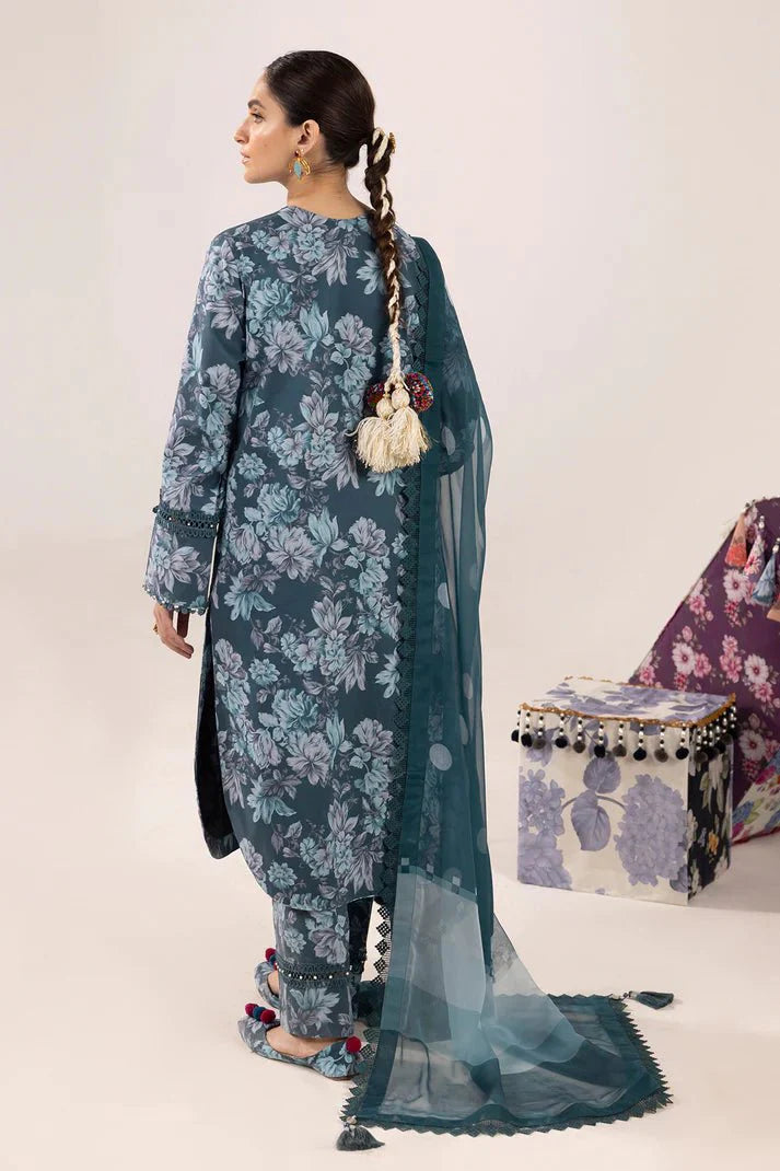 Alizeh | Sheen Lawn Prints 24 | Sea Mist - Official Alizeh stockist in UK - Sakeena London