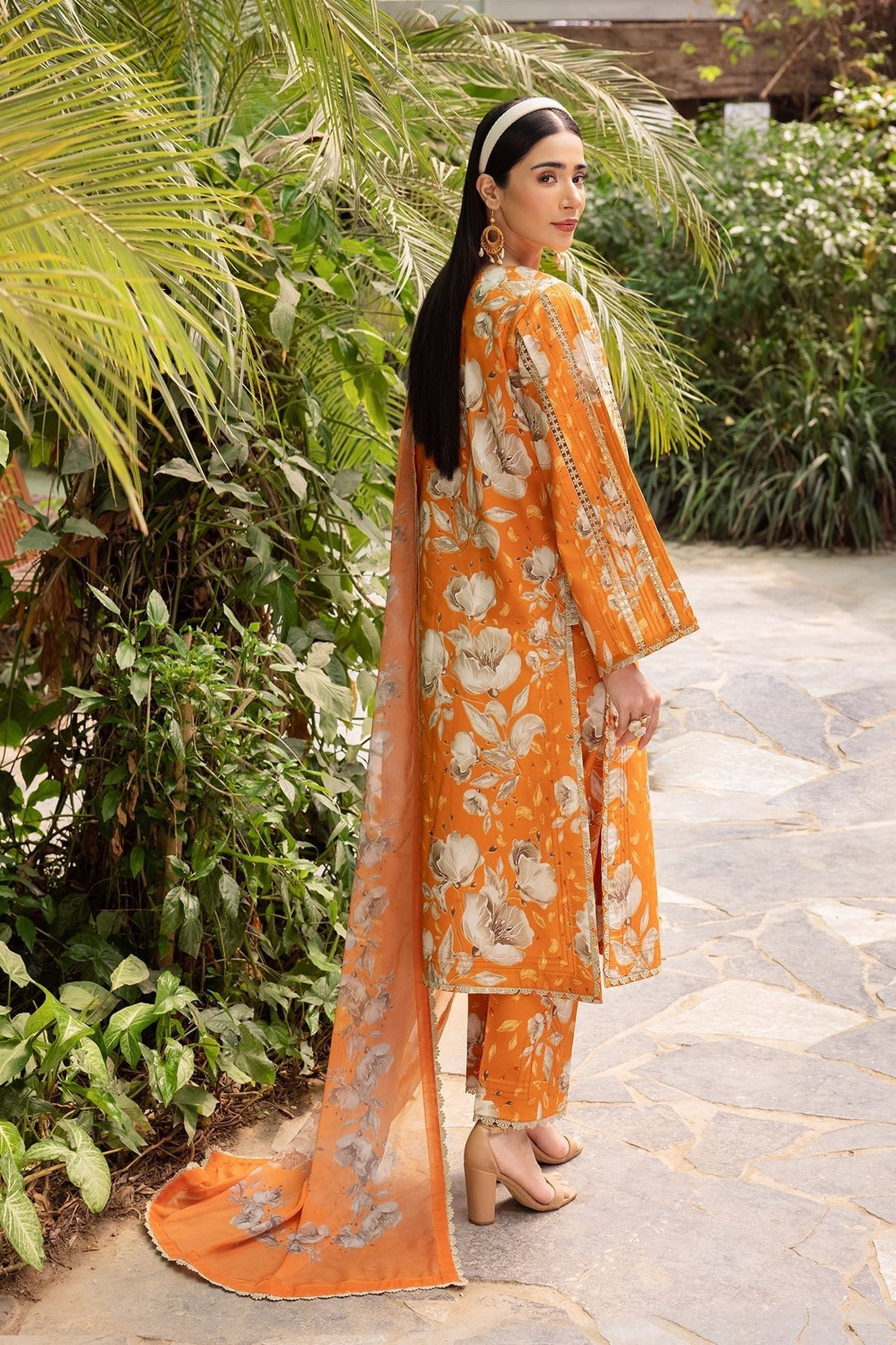 Alizeh | Sheen Lawn Prints 24 | SUNFLOWER - Official Alizeh stockist in UK - Sakeena London