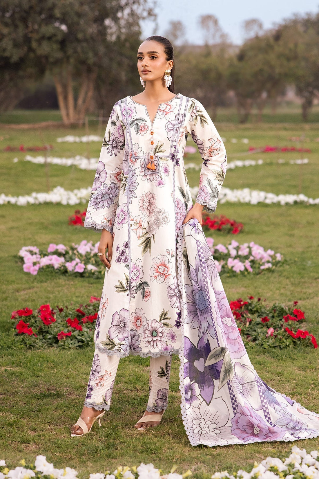 Alizeh | Sheen Lawn Prints 24 | TUBEROSE - Official Alizeh stockist in UK - Sakeena London