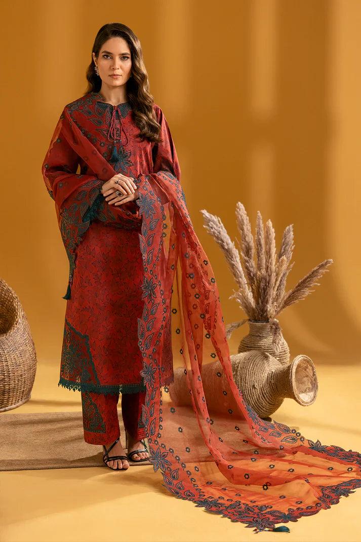 Alizeh | Maahi Embroidered Lawn | Mira - Official Alizeh stockist in UK - Sakeena London