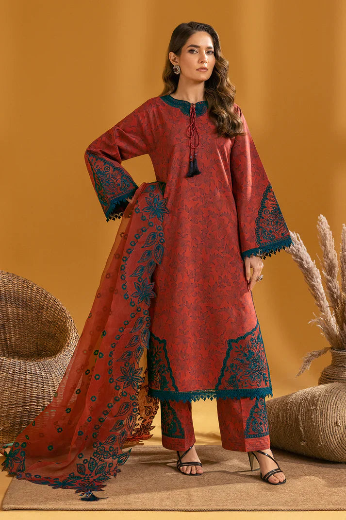 Alizeh | Maahi Embroidered Lawn | Mira - Official Alizeh stockist in UK - Sakeena London
