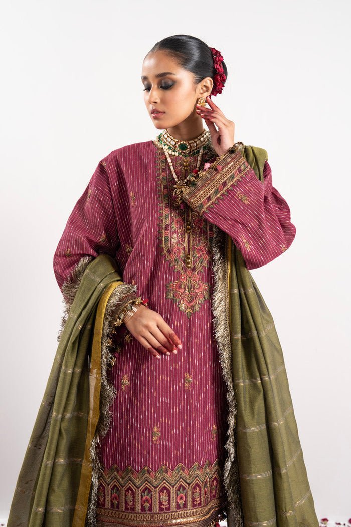 Alkaram | Festive Collection | FC-W-11C-23-3-Red - Official Alkaram stockist in UK - Sakeena London