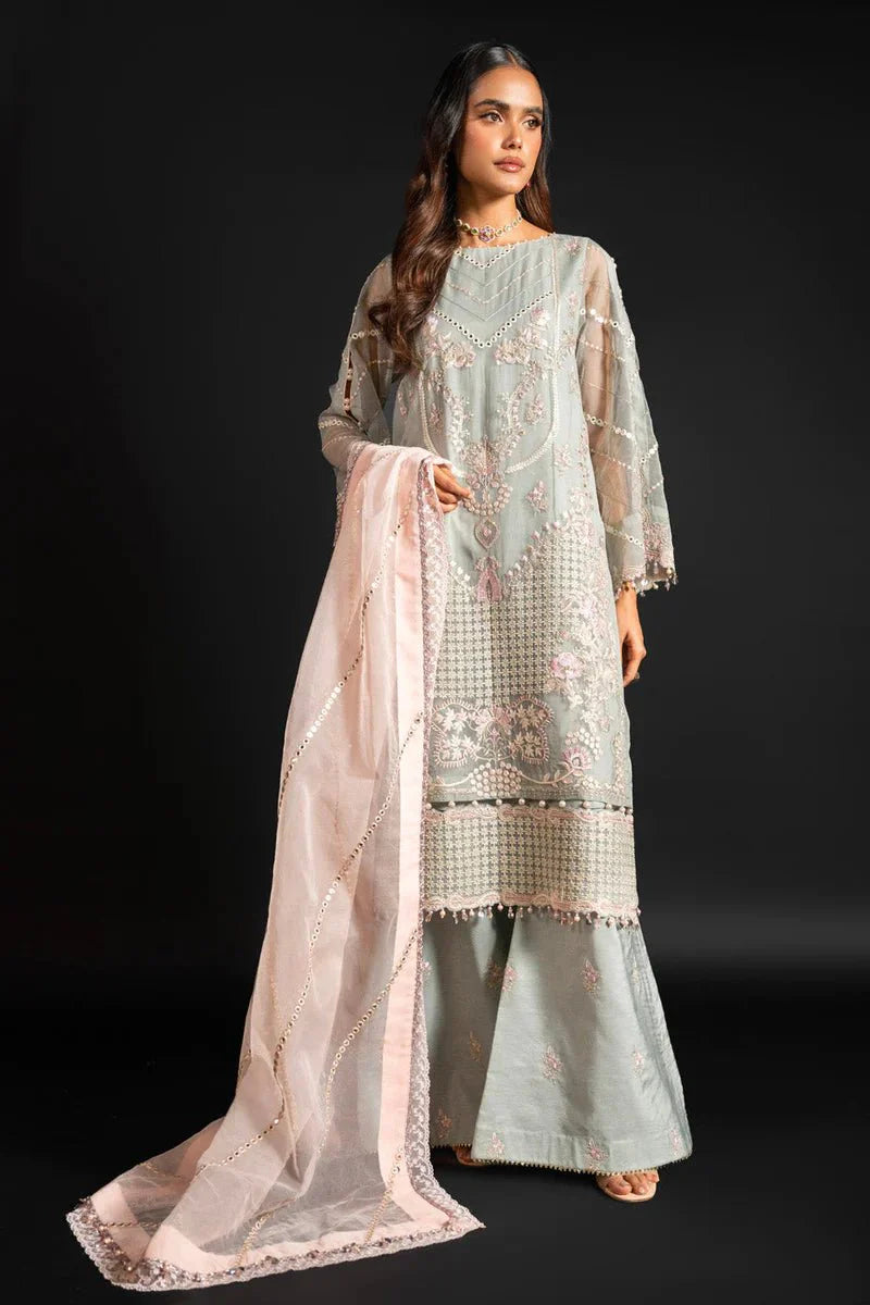 Alkaram | Heavy Formals 24 | HF-03-24-Dove Grey - Official Alkaram stockist in UK - Sakeena London