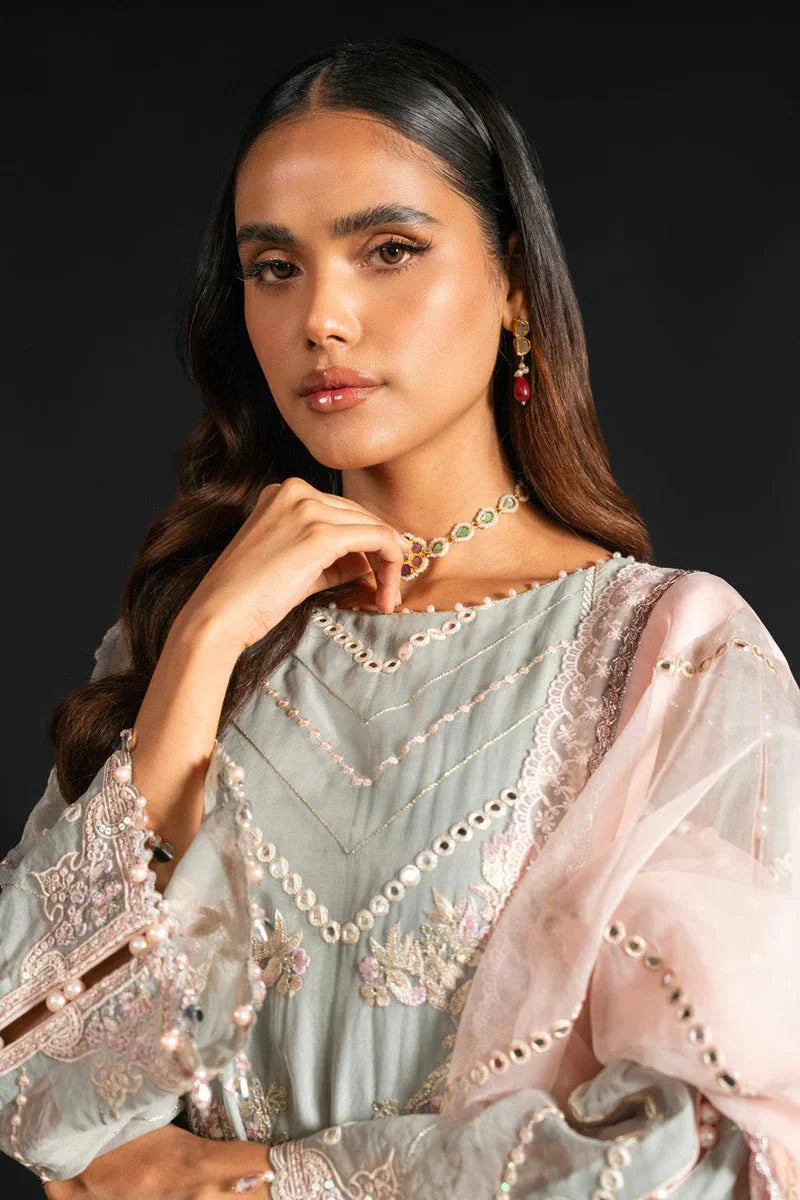 Alkaram | Heavy Formals 24 | HF-03-24-Dove Grey - Official Alkaram stockist in UK - Sakeena London