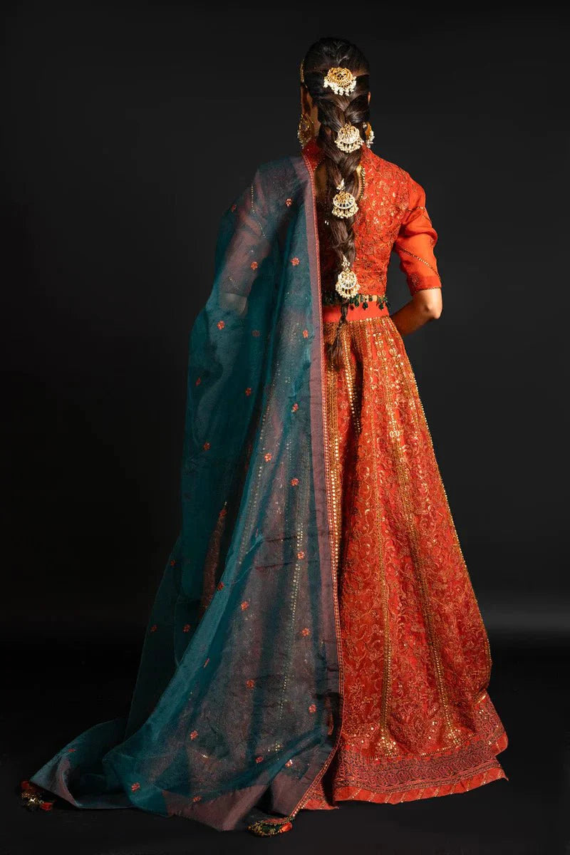 Alkaram | Heavy Formals 24 | HF-04-24-Rust - Official Alkaram stockist in UK - Sakeena London