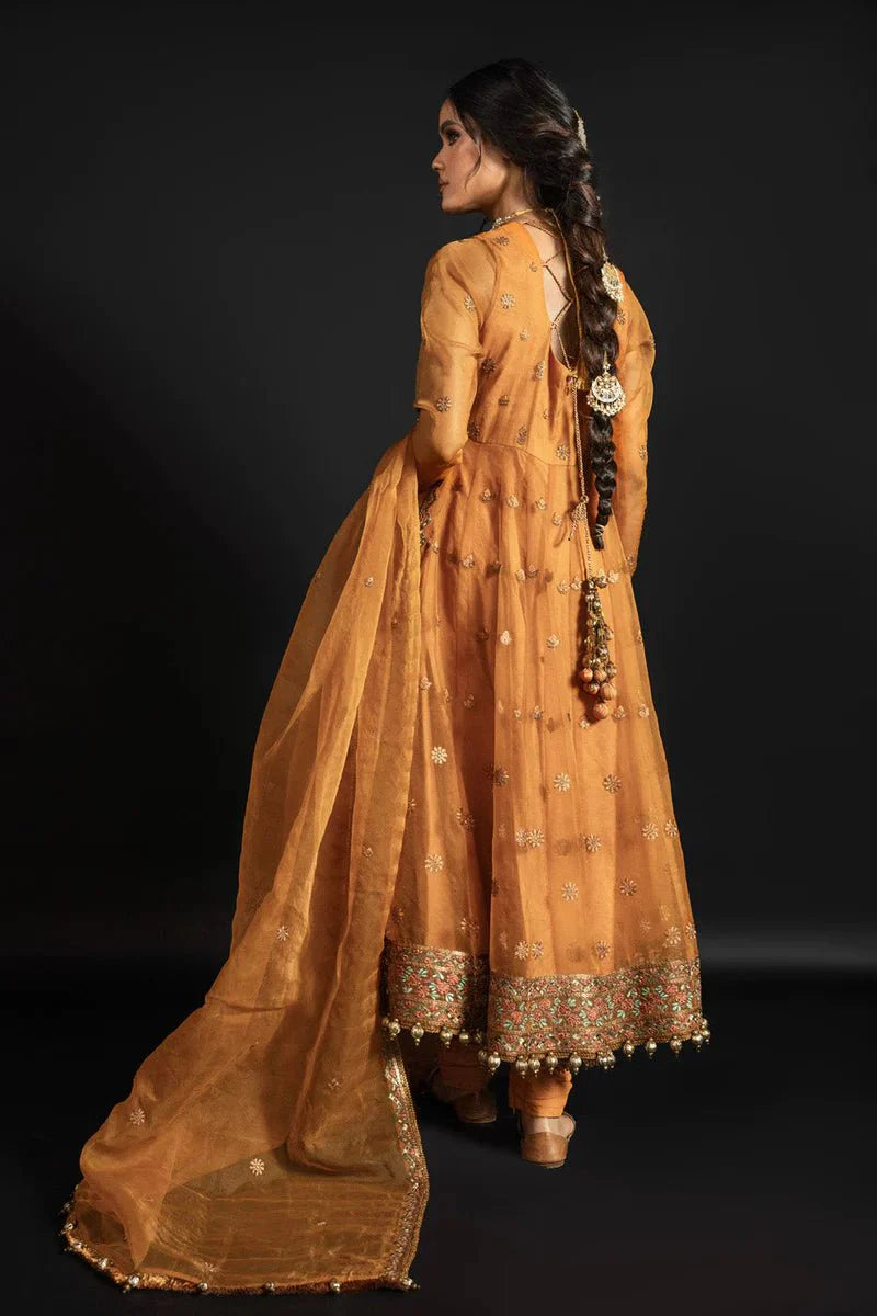 Alkaram | Heavy Formals 24 | HF-05-24-Ochre - Official Alkaram stockist in UK - Sakeena London