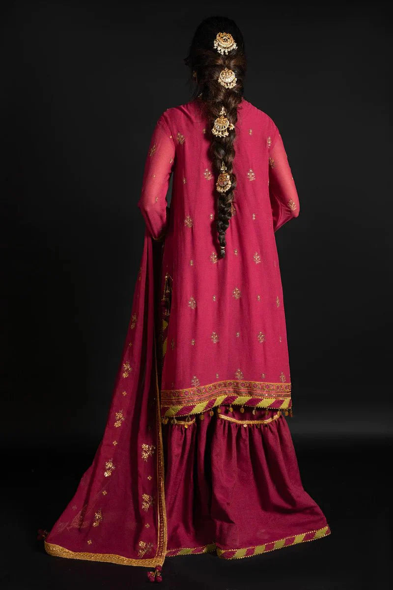 Alkaram | Heavy Formals 24 | HF-07-24-Fuchsia Pink - Official Alkaram stockist in UK - Sakeena London