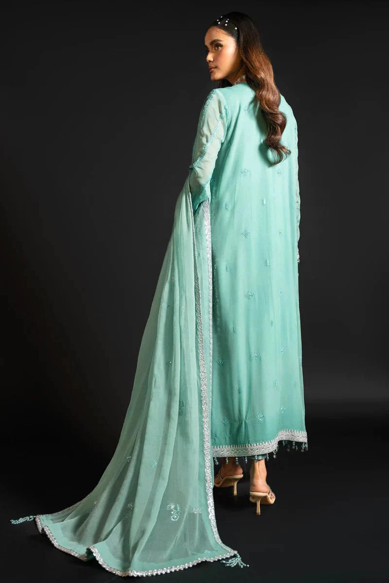 Alkaram | Heavy Formals 24 | HF-09-24-Green - Official Alkaram stockist in UK - Sakeena London