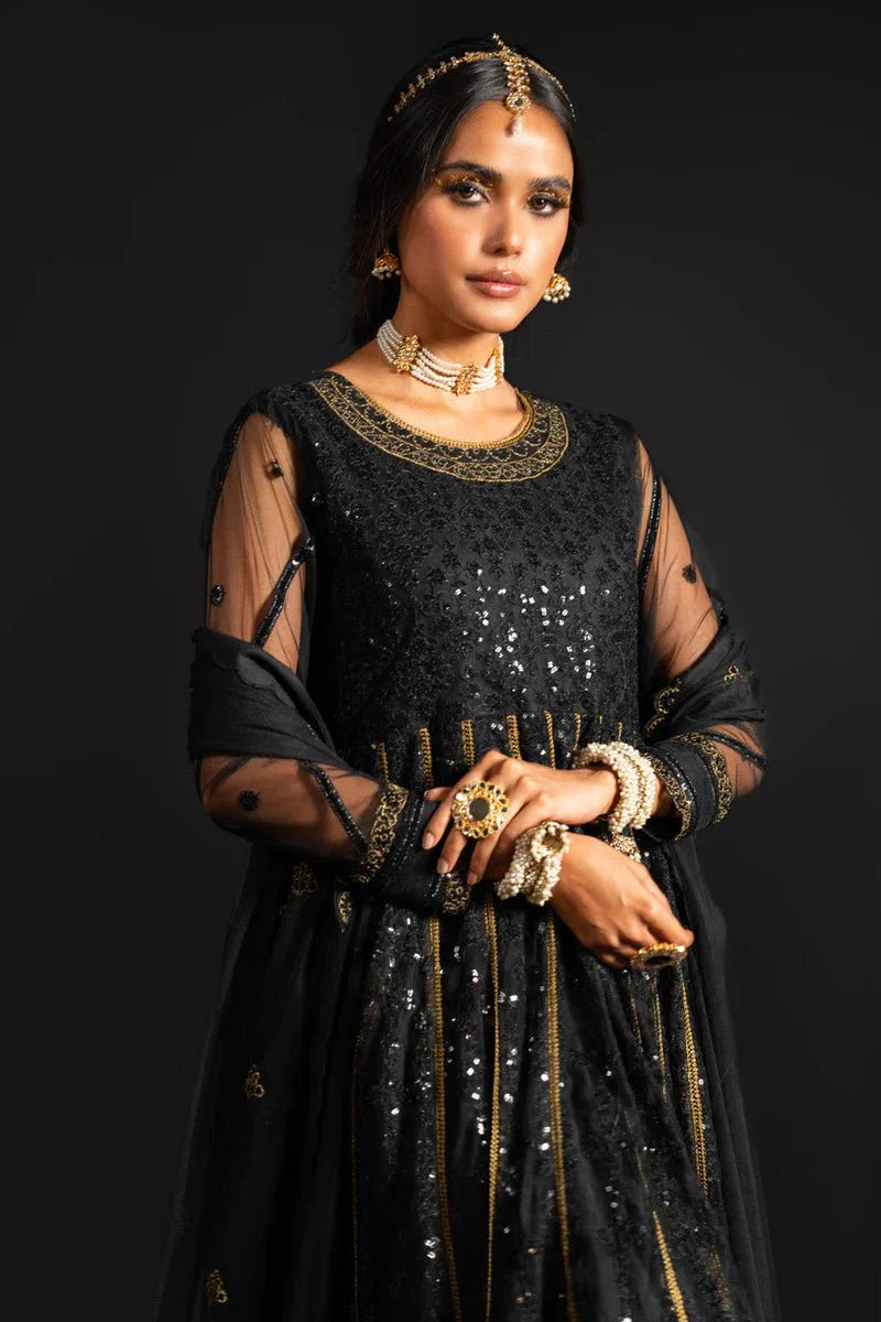 Alkaram | Heavy Formals 24 | HF-10-24-Black - Official Alkaram stockist in UK - Sakeena London