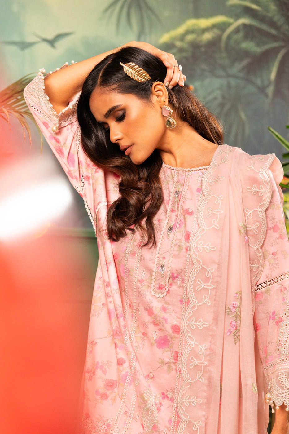 Alkaram | Luxury Lawn 24 | EC-01-24 - Official Alkaram stockist in UK - Sakeena London