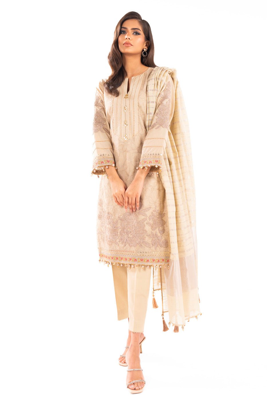 Alkaram | Luxury Lawn 24 | EC-04-24 - Official Alkaram stockist in UK - Sakeena London