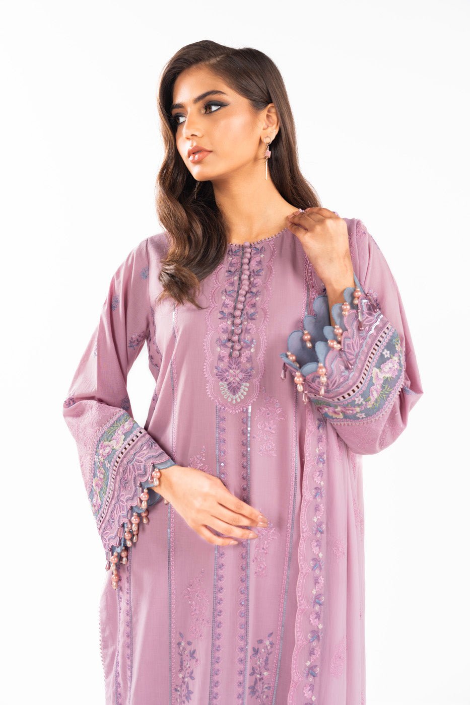 Alkaram | Luxury Lawn 24 | EC-05-24 - Official Alkaram stockist in UK - Sakeena London
