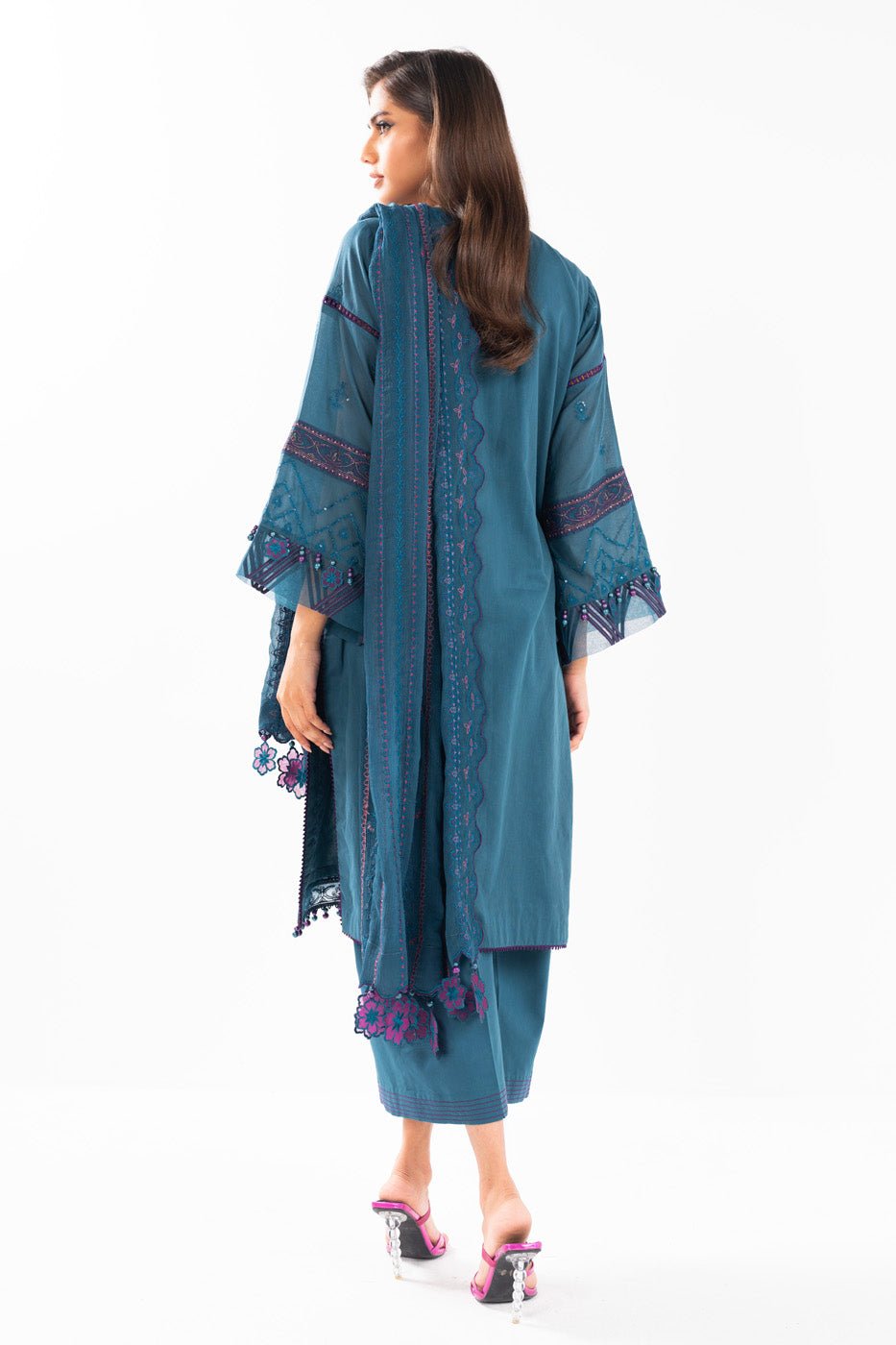 Alkaram | Luxury Lawn 24 | EC-06-24 - Official Alkaram stockist in UK - Sakeena London