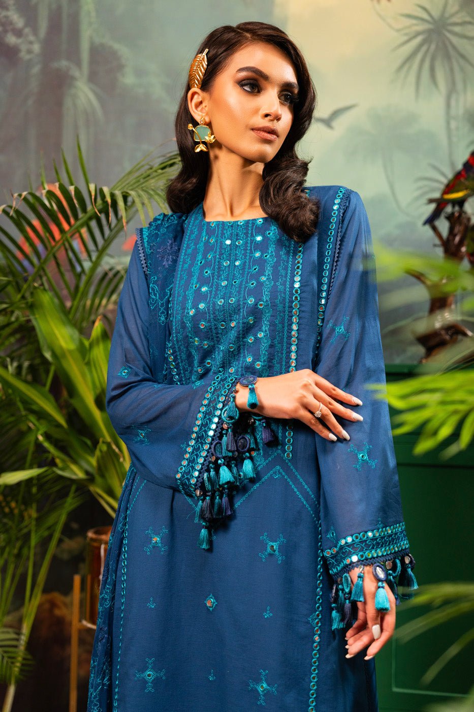 Alkaram | Luxury Lawn 24 | EC-07-24 - Official Alkaram stockist in UK - Sakeena London