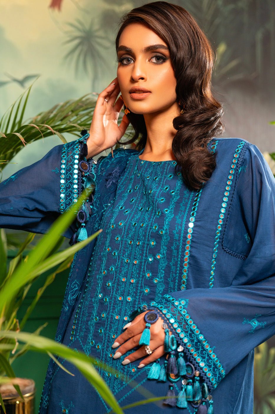 Alkaram | Luxury Lawn 24 | EC-07-24 - Official Alkaram stockist in UK - Sakeena London