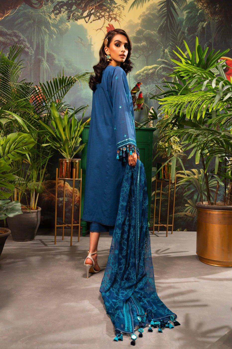 Alkaram | Luxury Lawn 24 | EC-07-24 - Official Alkaram stockist in UK - Sakeena London