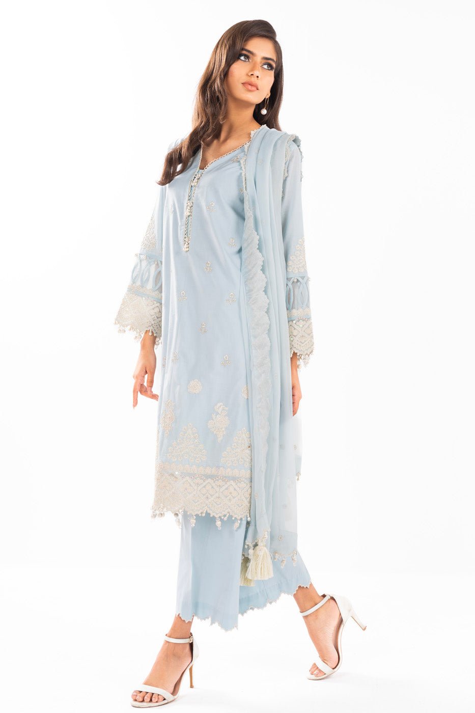 Alkaram | Luxury Lawn 24 | EC-08-24 - Official Alkaram stockist in UK - Sakeena London