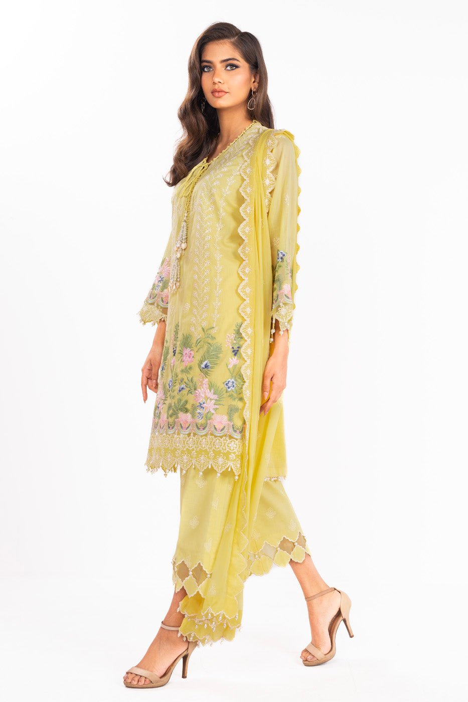 Alkaram | Luxury Lawn 24 | EC-09-24 - Official Alkaram stockist in UK - Sakeena London