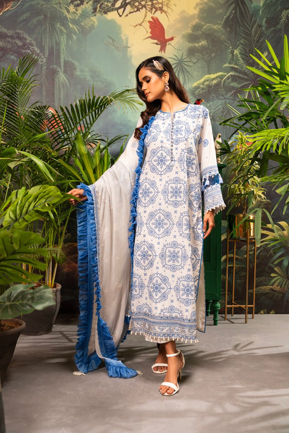 Alkaram | Luxury Lawn 24 | EC-11-24 - Official Alkaram stockist in UK - Sakeena London