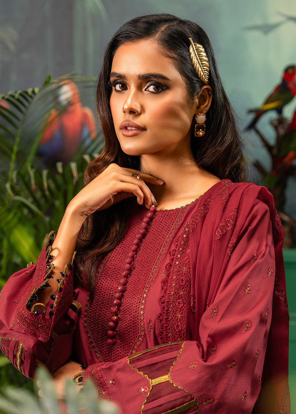 Alkaram | Luxury Lawn 24 | EC-12-24 - Official Alkaram stockist in UK - Sakeena London