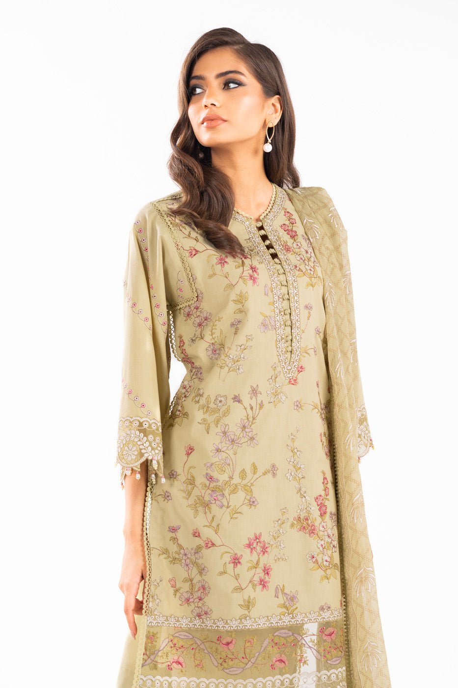 Alkaram | Luxury Lawn 24 | EC-13-24 - Official Alkaram stockist in UK - Sakeena London