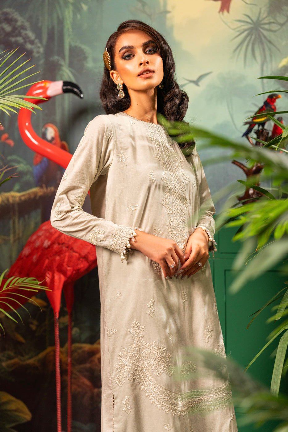 Alkaram | Luxury Lawn 24 | EC-15-24 - Official Alkaram stockist in UK - Sakeena London