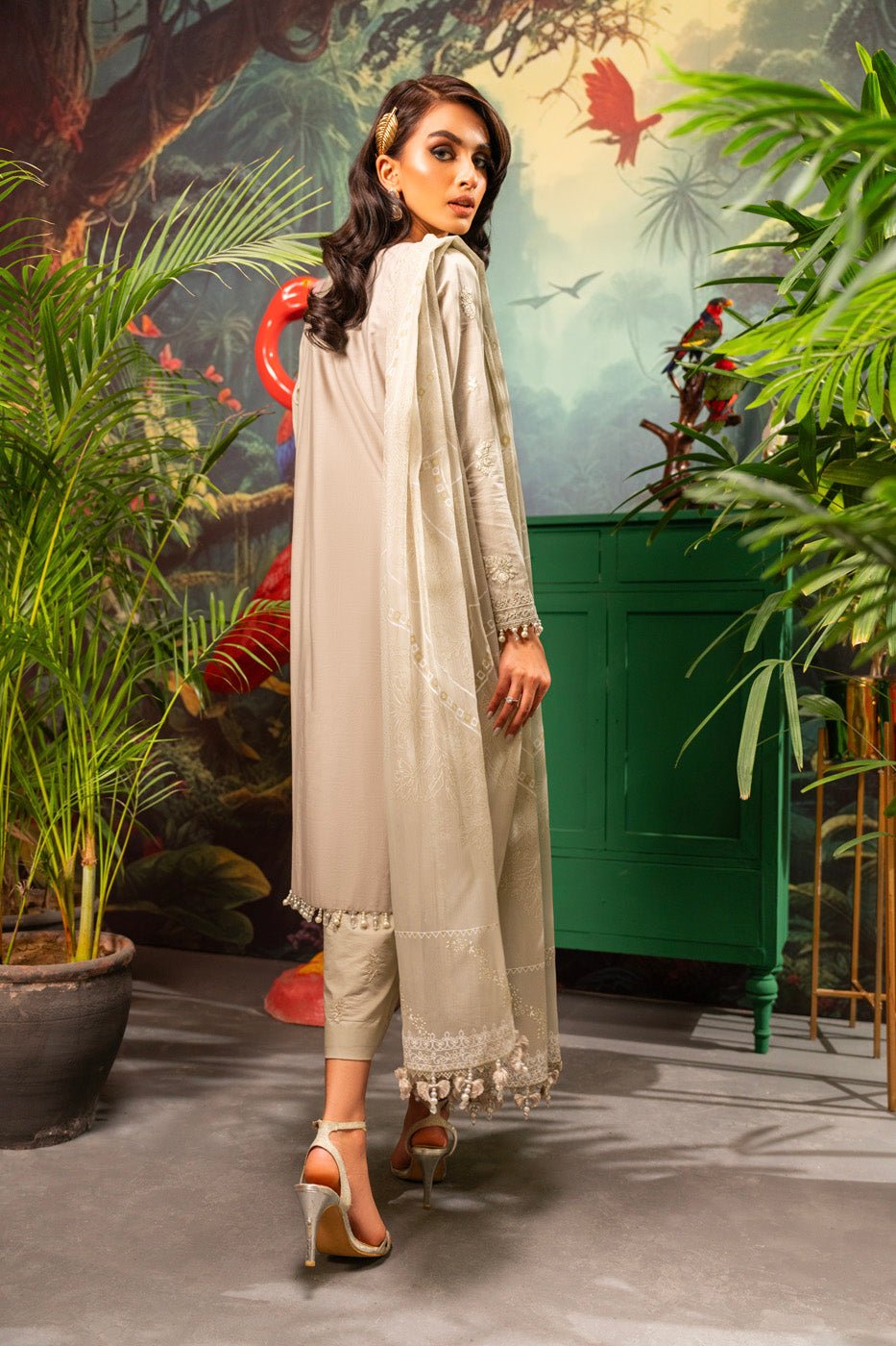 Alkaram | Luxury Lawn 24 | EC-15-24 - Official Alkaram stockist in UK - Sakeena London
