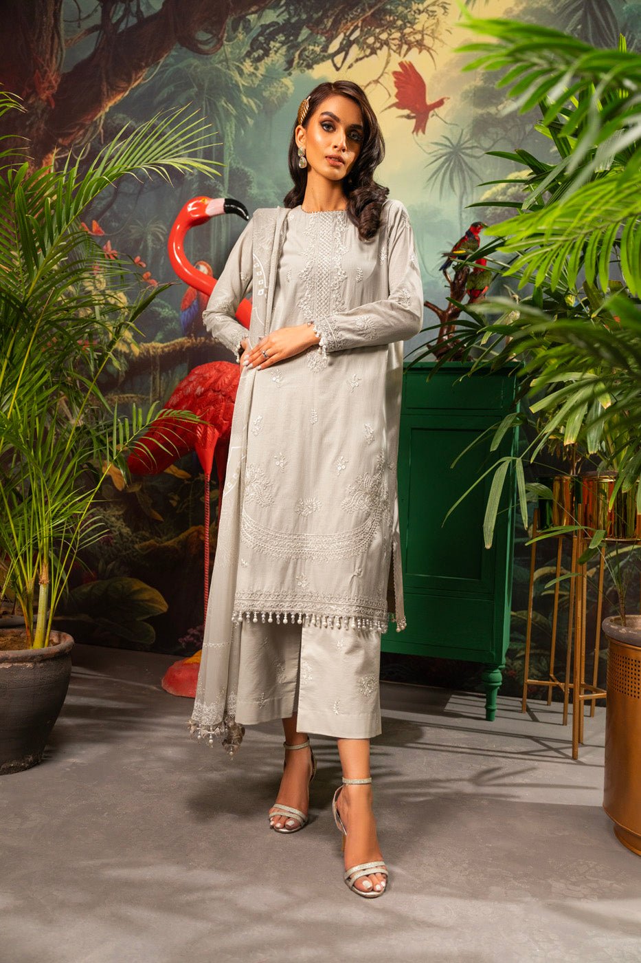 Alkaram | Luxury Lawn 24 | EC-15-24 - Official Alkaram stockist in UK - Sakeena London