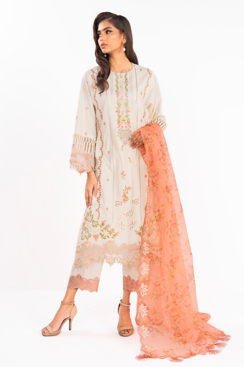 Alkaram | Luxury Lawn 24 | EC-14-24 - Official Alkaram stockist in UK - Sakeena London