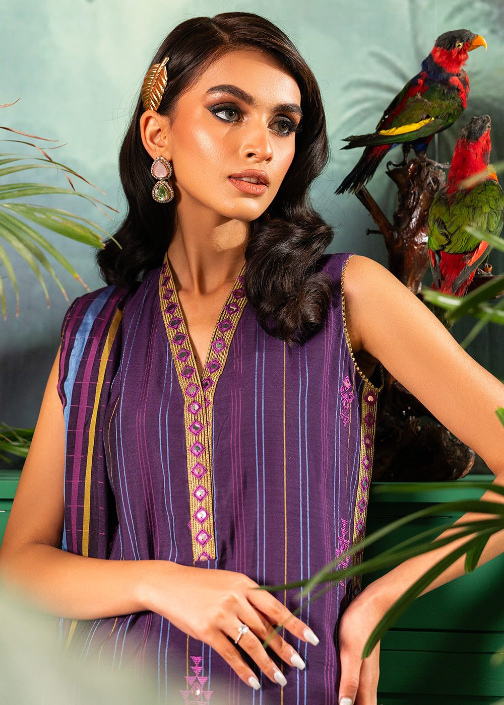 Alkaram | Luxury Lawn 24 | EC-18-24 - Official Alkaram stockist in UK - Sakeena London