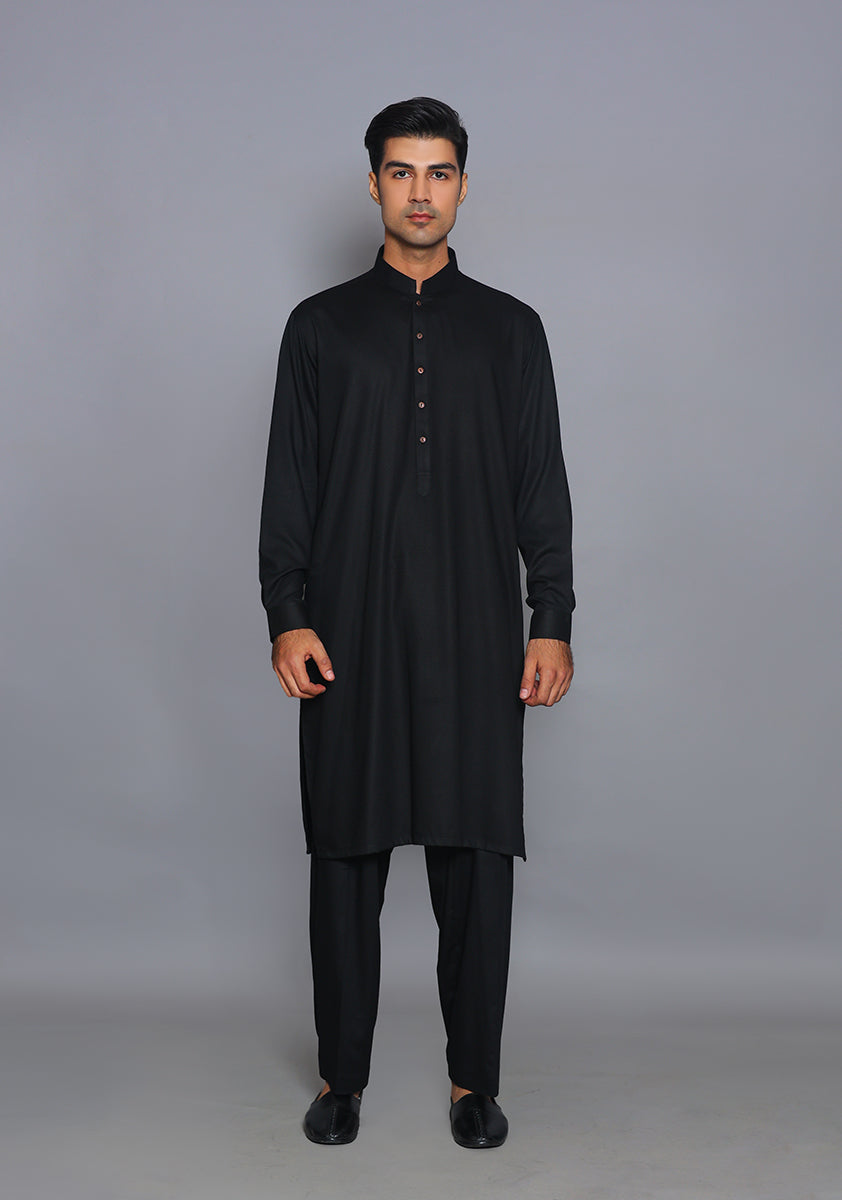 Pakistani Menswear | Amir Adnan - ClassicAyuthia Tape Shoe Classic Fit Plain Suit - Official Sakeena London Ltd. stockist in UK - Sakeena London