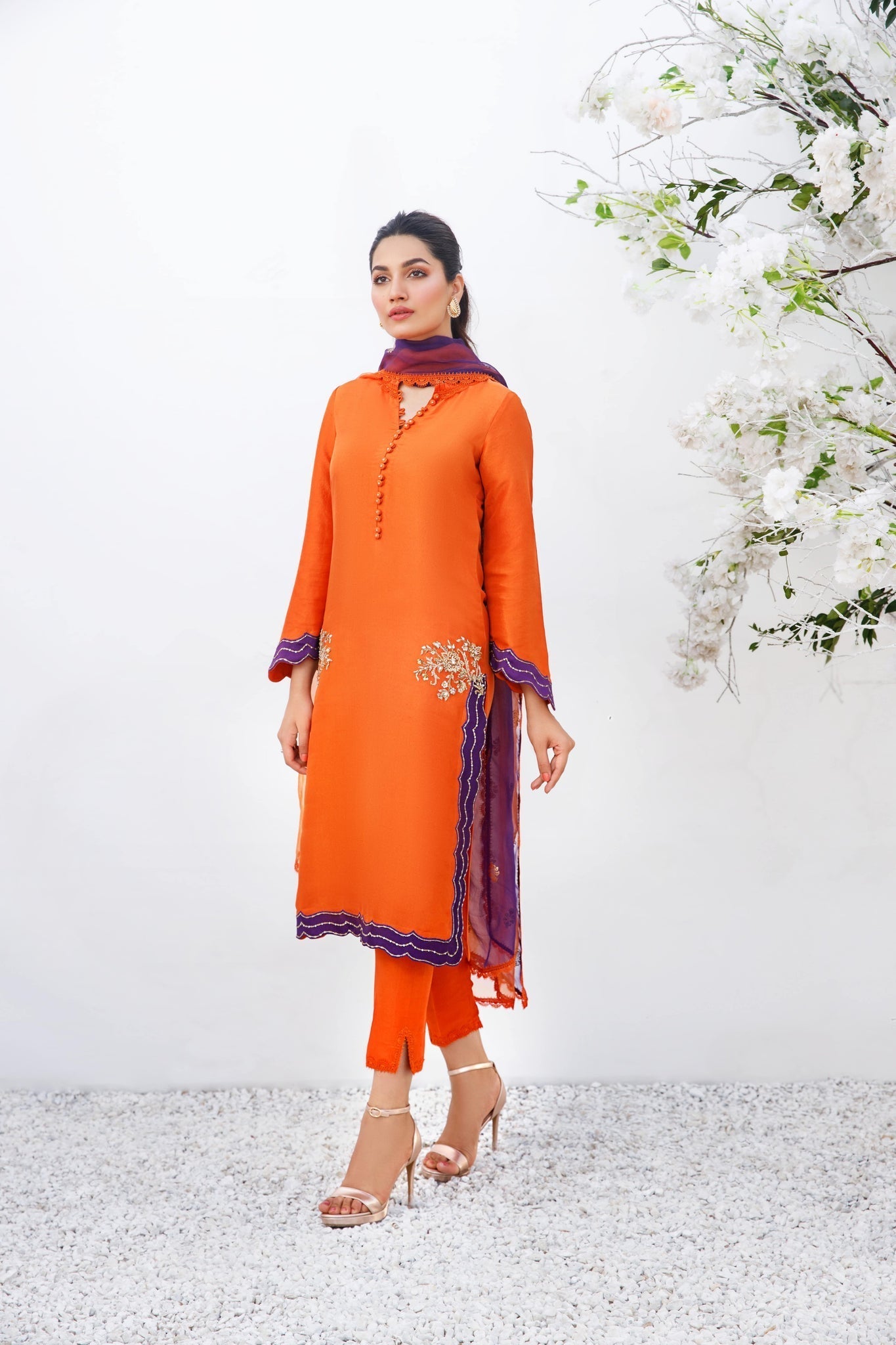 Anam Akhlaq | Festive Collection | D-19 - Official Anam Akhlaq stockist in UK - Sakeena London