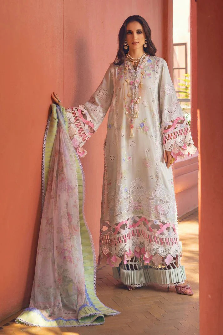 Annus Abrar | Neroli Luxury Lawn | Amafah - Official Annus Abrar stockist in UK - Sakeena London