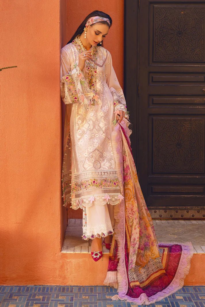 Annus Abrar | Neroli Luxury Lawn | Amal - Official Annus Abrar stockist in UK - Sakeena London